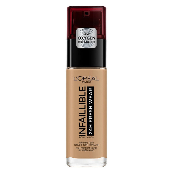 Vedel meigipõhi Infaillible 24H L'Oreal Make Up (30 ml): Värvus - 290-ambre doré 30 ml цена и информация | Jumestuskreemid ja puudrid | hansapost.ee