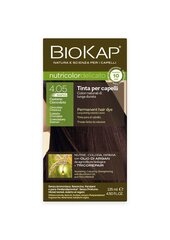 Biokap Nutricolor Delicato Rapid 4.05 / šokolaadikastan / kiir-püsivärv hind ja info | Juuksevärvid | hansapost.ee