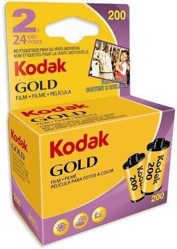 Kodak film Gold 200/24x2 hind ja info | Fotoaparaatide lisatarvikud | hansapost.ee