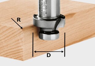 Скругляющая фреза Festool, HW R2-OFK 500 490092 цена и информация | Фрезы | hansapost.ee