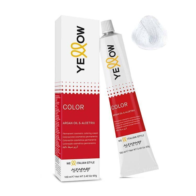 Juuksevärv Alfaparf Yellow Permanent Coloring Cream Nr. 0SS, 100 ml цена и информация | Juuksevärvid | hansapost.ee