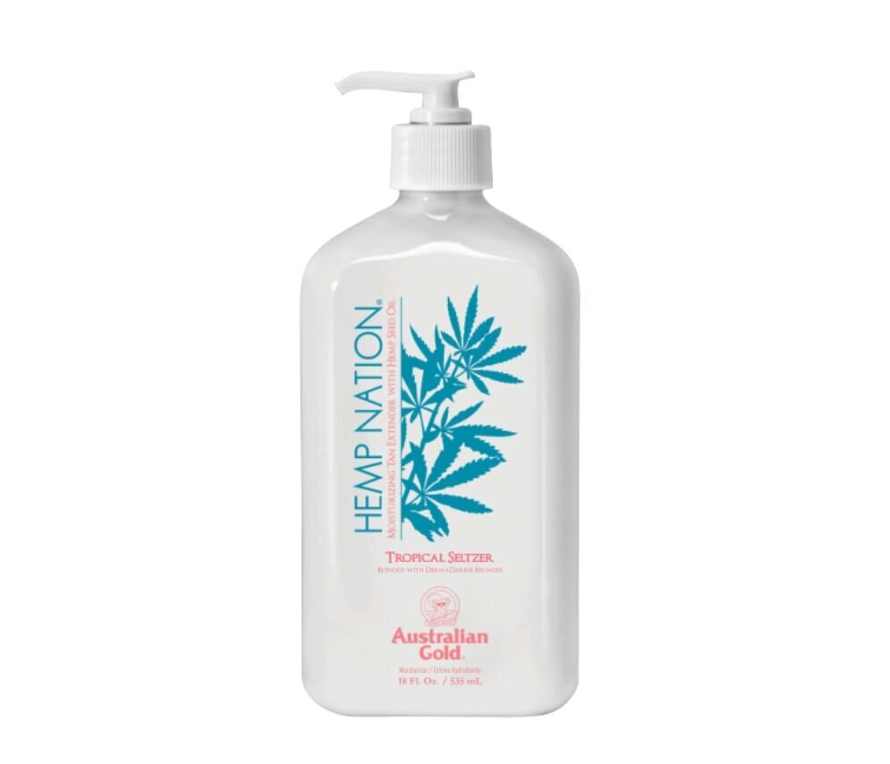 Kehakreem, Australian Gold Hemp Nation Tropical Seltzer Tan Extender, 535ml hind ja info | Kehakreemid, kehaõlid ja losjoonid | hansapost.ee