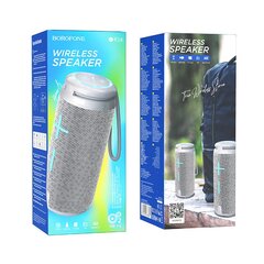 Borofone Portable Bluetooth Speaker BR24 Fashion grey цена и информация | Аудио колонки | hansapost.ee