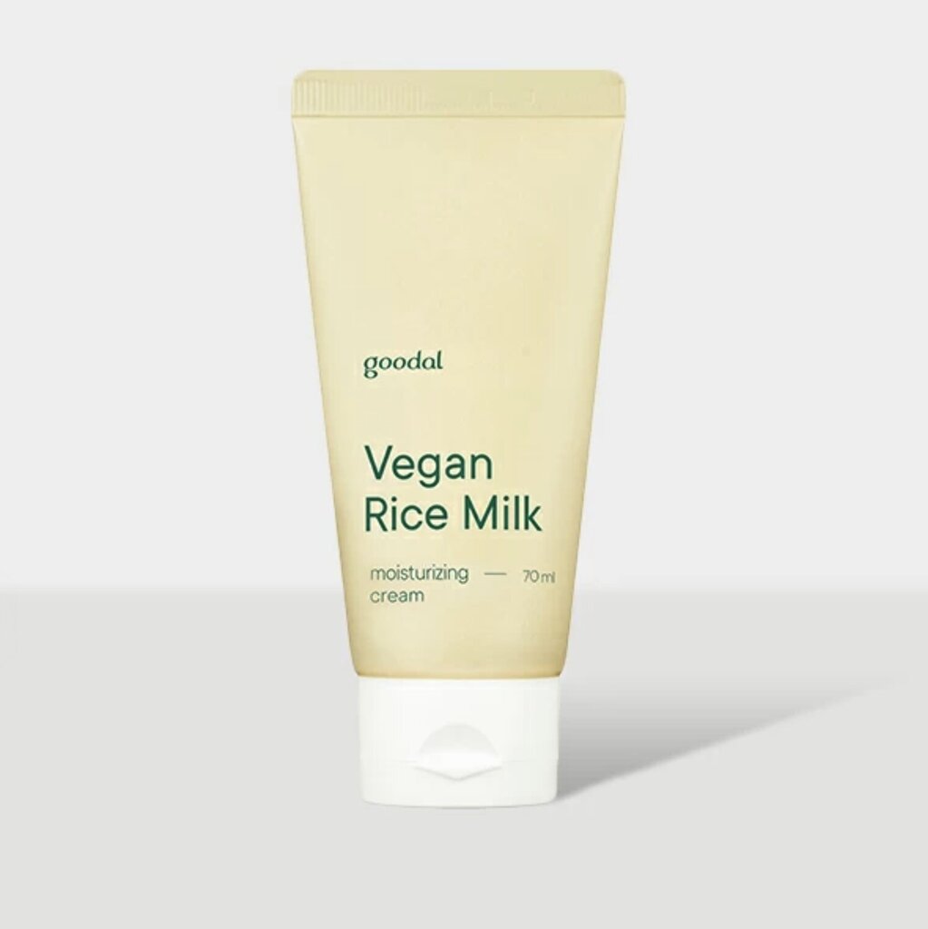 Niisutav näokreem GOODAL Vegan Rice Milk Moisturizing Cream, 70 ml цена и информация | Näokreemid | hansapost.ee