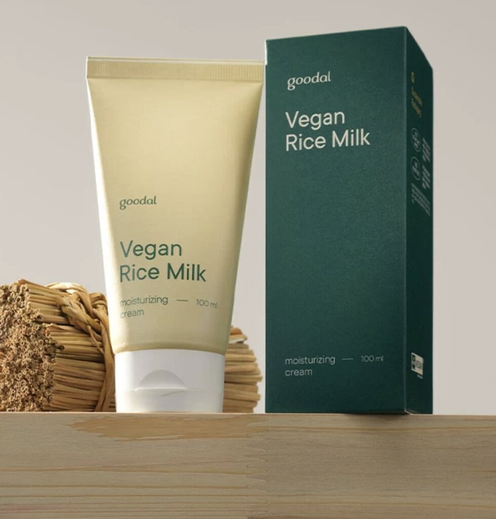 Niisutav näokreem GOODAL Vegan Rice Milk Moisturizing Cream, 70 ml hind ja info | Näokreemid | hansapost.ee