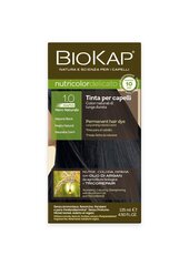 Краска для волос Biokap Nutricolor Delicato Rapid 1.0 / Natural Black цена и информация | Краска для волос | hansapost.ee