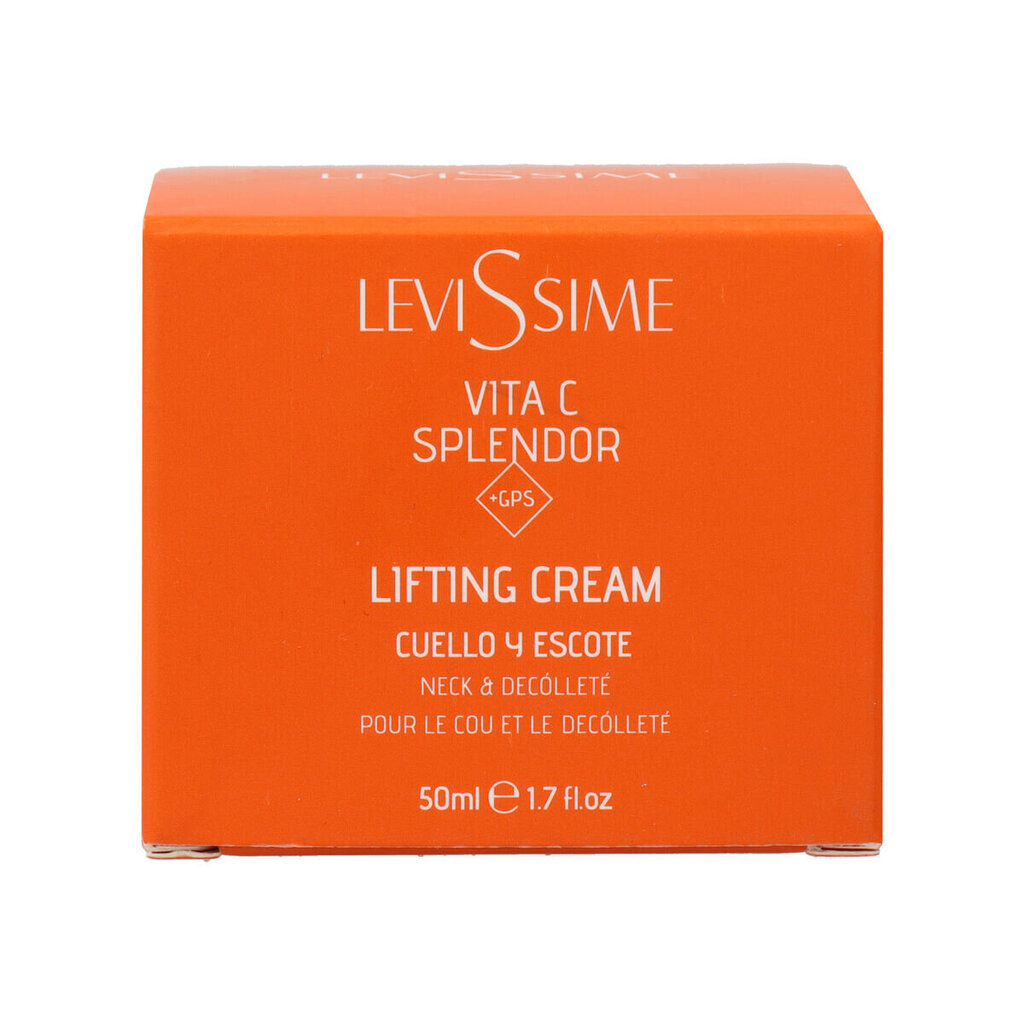 Dekolteekreem Levissime Vitamin C Splendor Lifting, 50 ml цена и информация | Kehakreemid, kehaõlid ja losjoonid | hansapost.ee