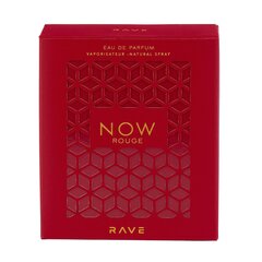 Rave Now Rouge Eau de Parfum для женщин 100 мл цена и информация | Духи для Нее | hansapost.ee