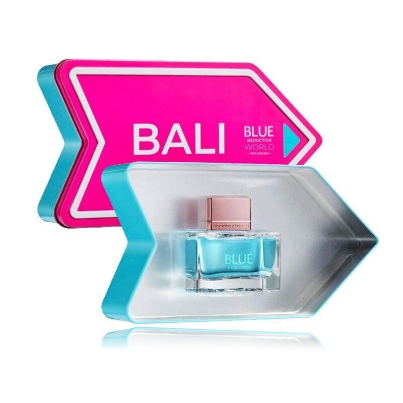 Tualettvesi Antonio Banderas Blue Seduction Bali EDT naistele, 80 ml цена и информация | Parfüümid naistele | hansapost.ee