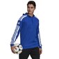 Meeste spordi dressipluus Adidas Squadra 21 Hoody M GP6436, sinine hind ja info | Spordiriided meestele | hansapost.ee