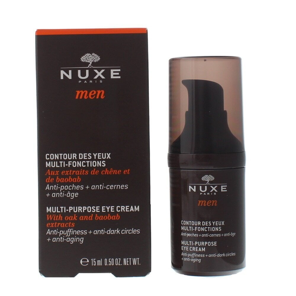 Nuxe Nuxe Cosmetics silmakreem meestele 15 ml цена и информация | Silmakreemid ja seerumid | hansapost.ee
