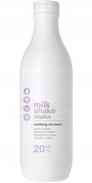 Milk Shake Uus oksüdeeriv emulsioon 20 Vol, 950ml hind ja info | Juuksevärvid | hansapost.ee