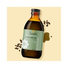 Külmpressitud mustköömneõli (nigella sativa) Fushi organic black seed oil, 250ml hind ja info | Kosmeetilsed ja eeterlikud õlid | hansapost.ee