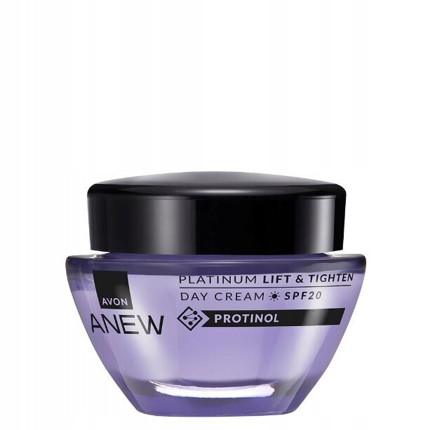 Päevakreem AVON Anew Platinum Lifting Protinol SPF 20, 50 ml цена и информация | Näokreemid | hansapost.ee