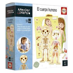 Образовательный набор El Cuerpo Humano Educa (ES) цена и информация | Развивающие игрушки для детей | hansapost.ee