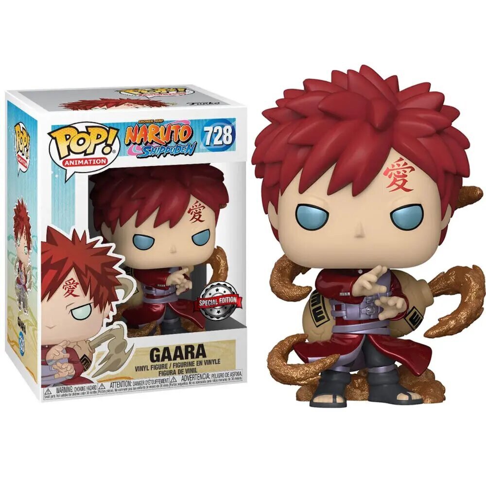 POP eksklusiivne metallik mänguasi figuur Naruto Gaara hind ja info | Mänguasjad tüdrukutele | hansapost.ee