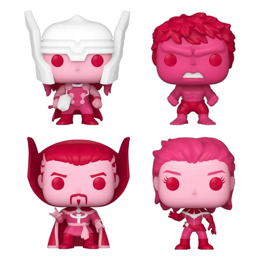 Vinüülfiguur Marvel Valentino Pocket POP! 4-Pack 4 cm hind ja info | Mänguasjad tüdrukutele | hansapost.ee