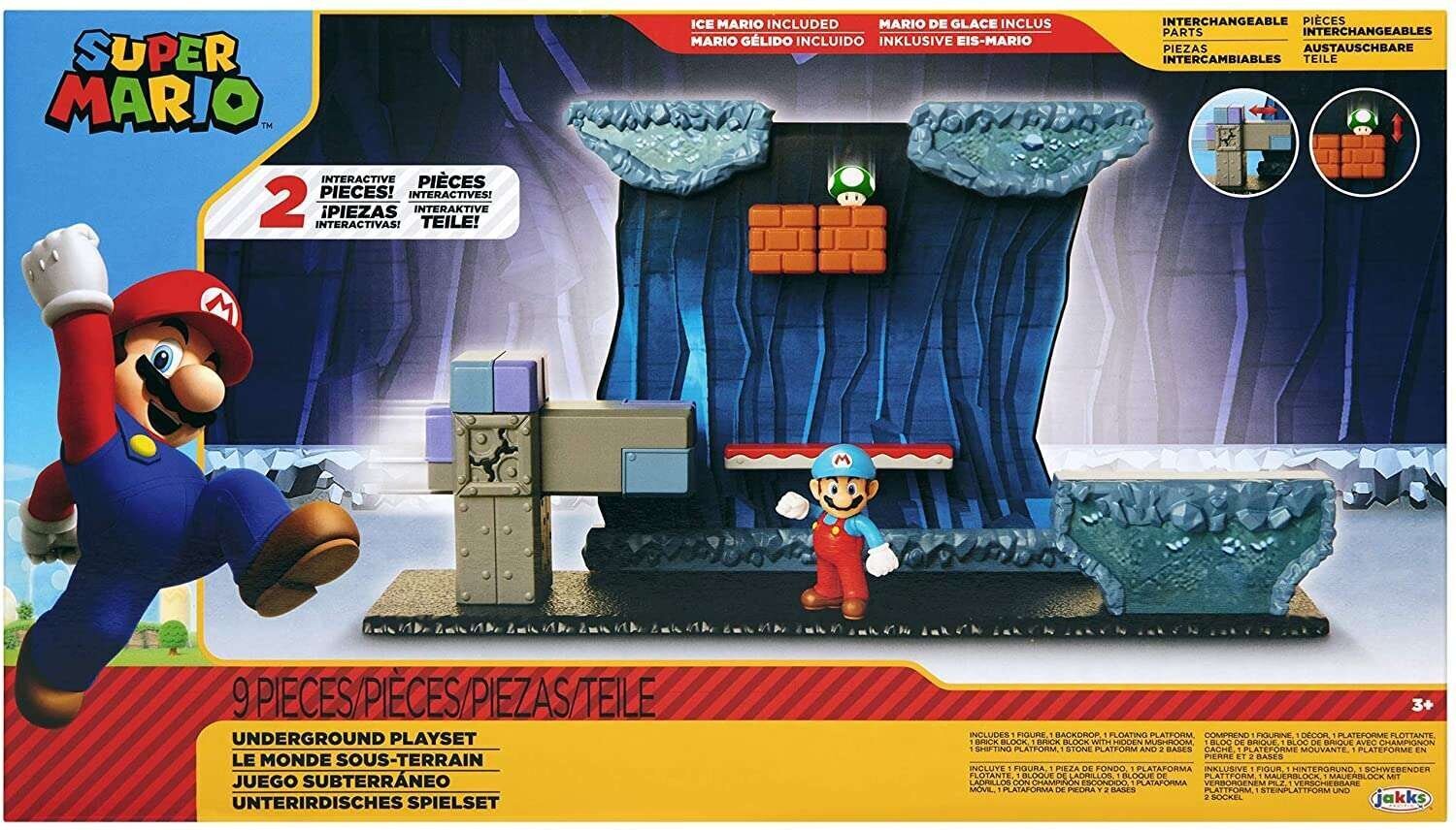 Underground komplekt Super Mario figuuriga hind ja info | Mänguasjad poistele | hansapost.ee