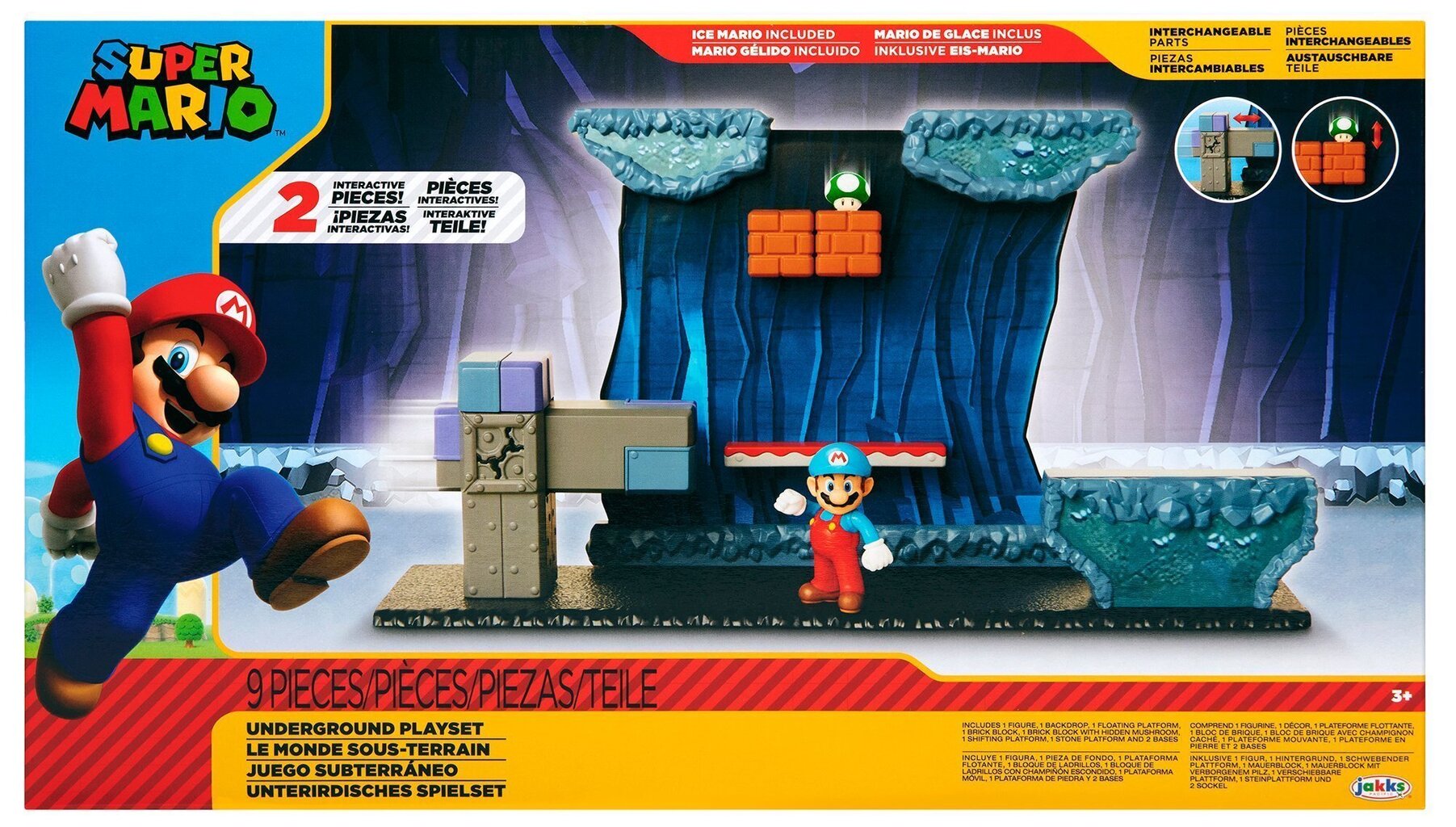 Underground komplekt Super Mario figuuriga hind ja info | Mänguasjad poistele | hansapost.ee