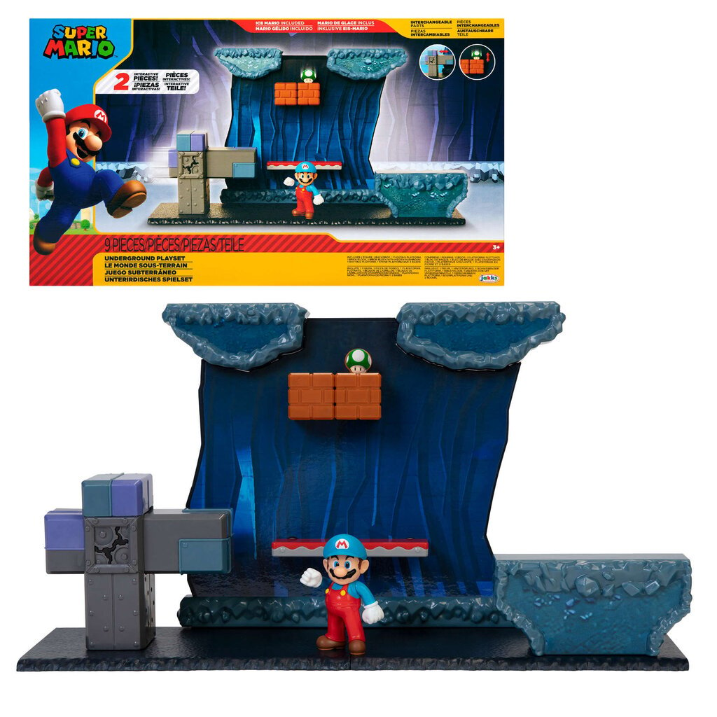 Underground komplekt Super Mario figuuriga hind ja info | Mänguasjad poistele | hansapost.ee