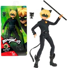 Кукла Miraculous Ladybug, Dressing, 26 см, Cat Noir, P50002 цена и информация | Игрушки для мальчиков | hansapost.ee