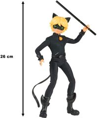 Кукла Miraculous Ladybug, Dressing, 26 см, Cat Noir, P50002 цена и информация | Игрушки для мальчиков | hansapost.ee