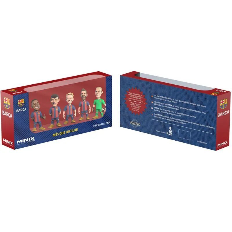 FC Barcelona Minix pakk 5 figuuri, 7cm цена и информация | Mänguasjad poistele | hansapost.ee