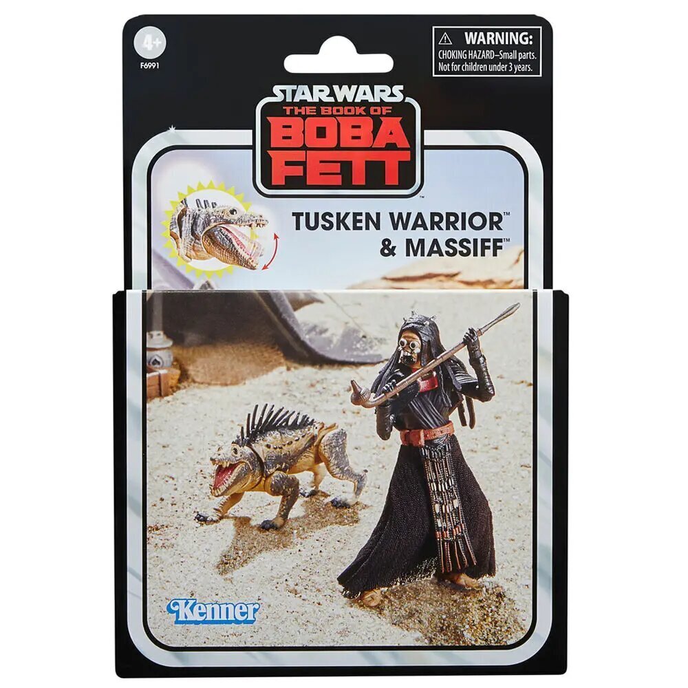 Figuuride komplekt Hasbro Star Wars: The Book of Boba Fett-Tusken Warrior & Massiff цена и информация | Mänguasjad poistele | hansapost.ee