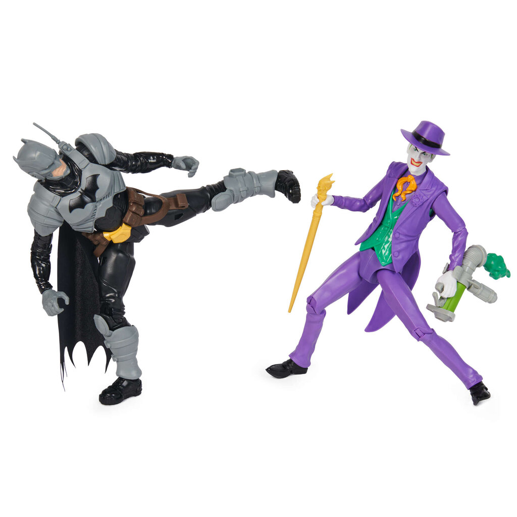 Suur 2-in-1 DC Comics Batman vs. Joker 30 cm figuuride ja tarvikute komplekt цена и информация | Mänguasjad poistele | hansapost.ee