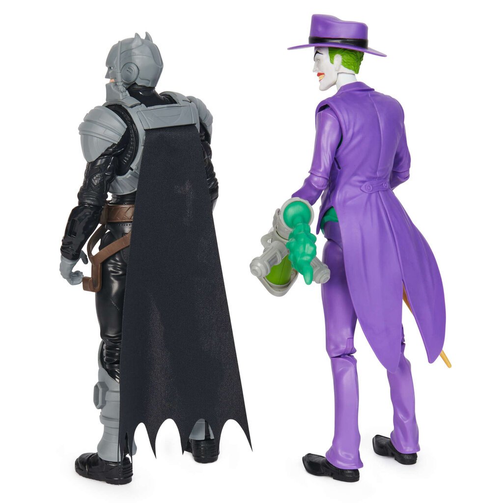 Suur 2-in-1 DC Comics Batman vs. Joker 30 cm figuuride ja tarvikute komplekt цена и информация | Mänguasjad poistele | hansapost.ee