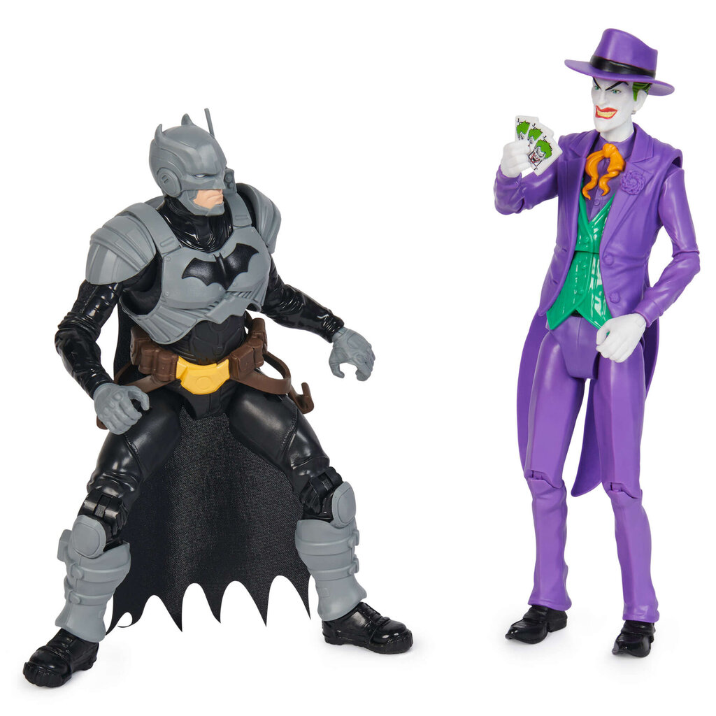 Suur 2-in-1 DC Comics Batman vs. Joker 30 cm figuuride ja tarvikute komplekt цена и информация | Mänguasjad poistele | hansapost.ee