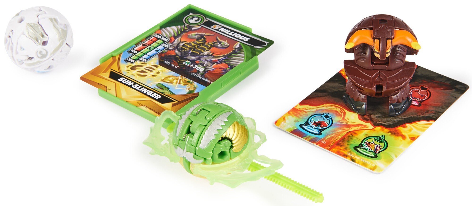 Komplekt Bakugan Starter Pack strateegia mängu 3 figuuri Special Attack Nillious цена и информация | Mänguasjad poistele | hansapost.ee