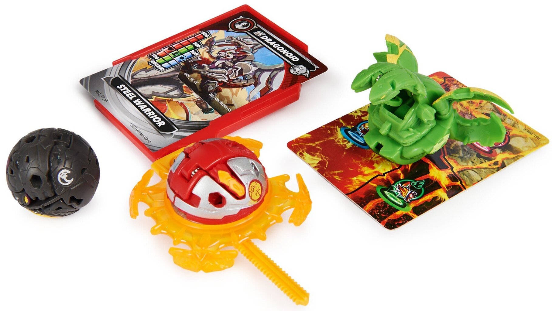 Komplekt Bakugan Starter Pack strateegia mängu 3 figuuri цена и информация | Mänguasjad poistele | hansapost.ee