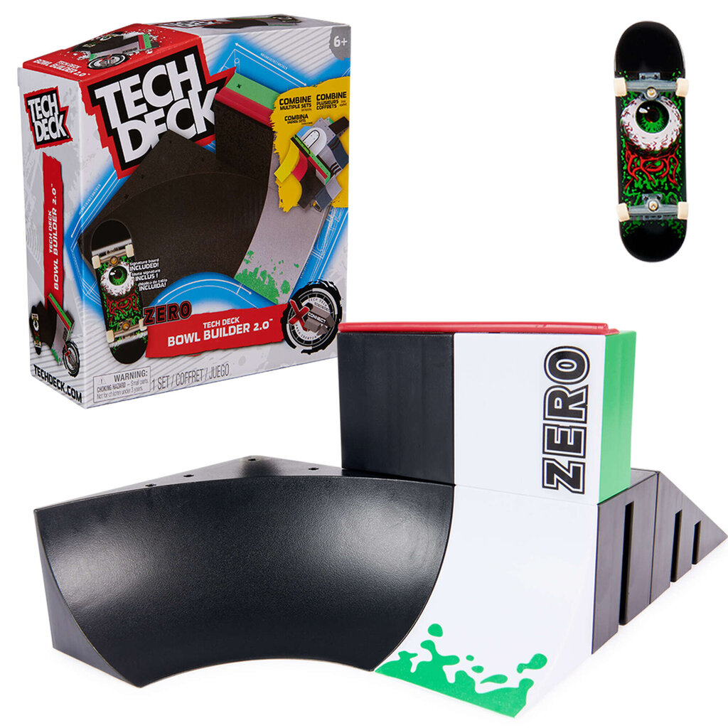 Sõrme rula Ramp Kit Spin Master Tech Deck Bowl Builder 2.0+ цена и информация | Mänguasjad poistele | hansapost.ee