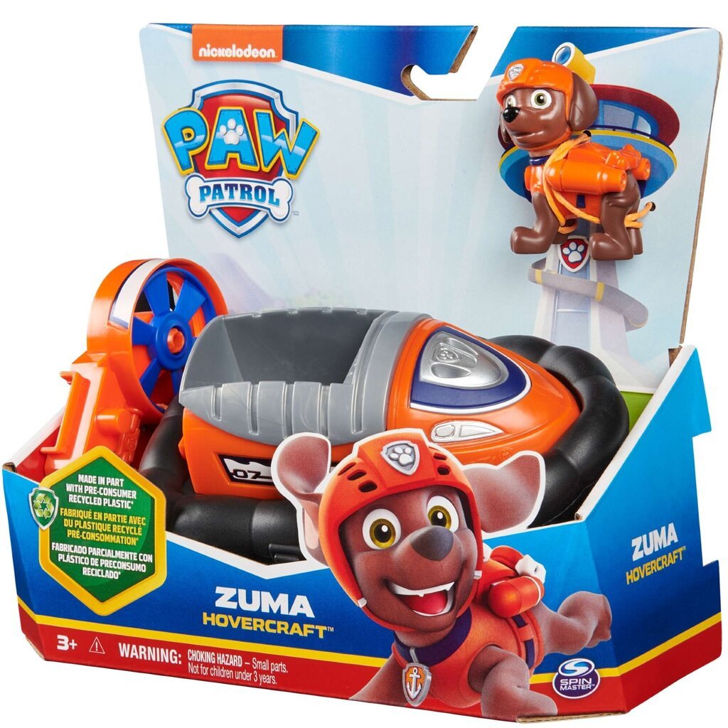 Zuma figuur Paw Patrol 2in1 ökoloogilise hõljuklauaga цена и информация | Mänguasjad poistele | hansapost.ee