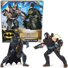 Batman Adventures Batman vs. Bane tegevusfiguuri komplekt + tarvikud цена и информация | Игрушки для мальчиков | hansapost.ee