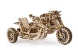 Külgkorviga mootorratas UGR-10 UGEARS цена и информация | Klotsid ja konstruktorid | hansapost.ee