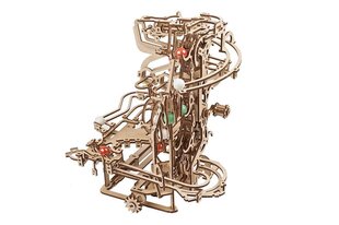 Марбл-трасса «Цепной подъемник», Ugears цена и информация | Конструкторы и кубики | hansapost.ee