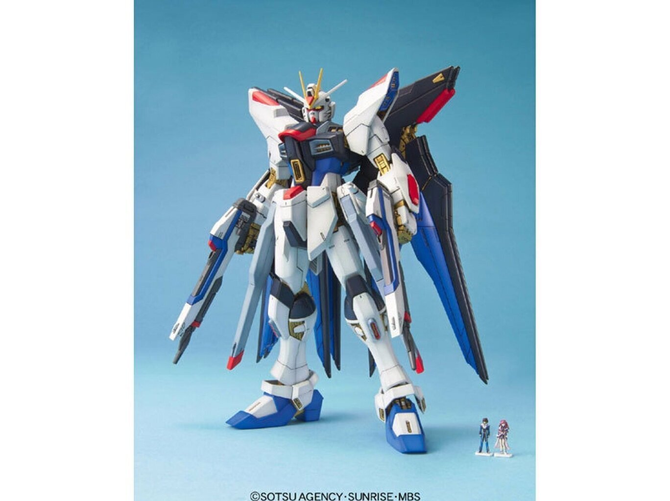 Bandai - mg Strike Freedom Gundam, 1/100, 61606 hind ja info | Klotsid ja konstruktorid | hansapost.ee