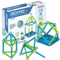 Magnetplokid Geomag Classic Recycled, 25 elementi цена и информация | Конструкторы и кубики | hansapost.ee