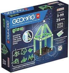 Pimedas helendavad Geomag magnetplokid 25 el. hind ja info | Klotsid ja konstruktorid | hansapost.ee