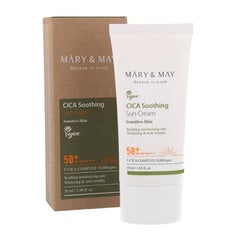 Mary&May CICA rahustav päikesekreem SPF50+ PA++++, 50ml hind ja info | Päikesekaitse ja päevitusjärgsed kreemid | hansapost.ee