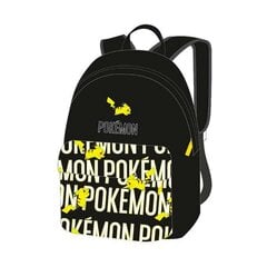 Школьный рюкзак Pokémon Pikachu Чёрный (41 x 31 x 13,5 cm) цена и информация | Школьные рюкзаки, спортивные сумки | hansapost.ee