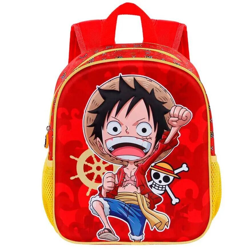 Ühes tükis Luffy 3D seljakott 31cm 117107 hind ja info | Koolikotid ja seljakotid | hansapost.ee