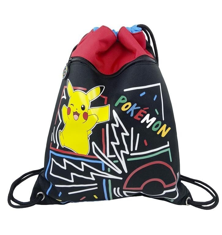 Spordikott Pokemon Pikachu, 42cm цена и информация | Koolikotid ja seljakotid | hansapost.ee