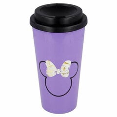 Kaanega tass Minnie (520 ml) hind ja info | Klaasid, kruusid ja kannud | hansapost.ee