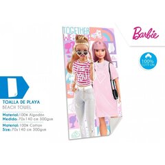 Полотенце Barbie Together, пляжное полотенце цена и информация | Полотенца | hansapost.ee