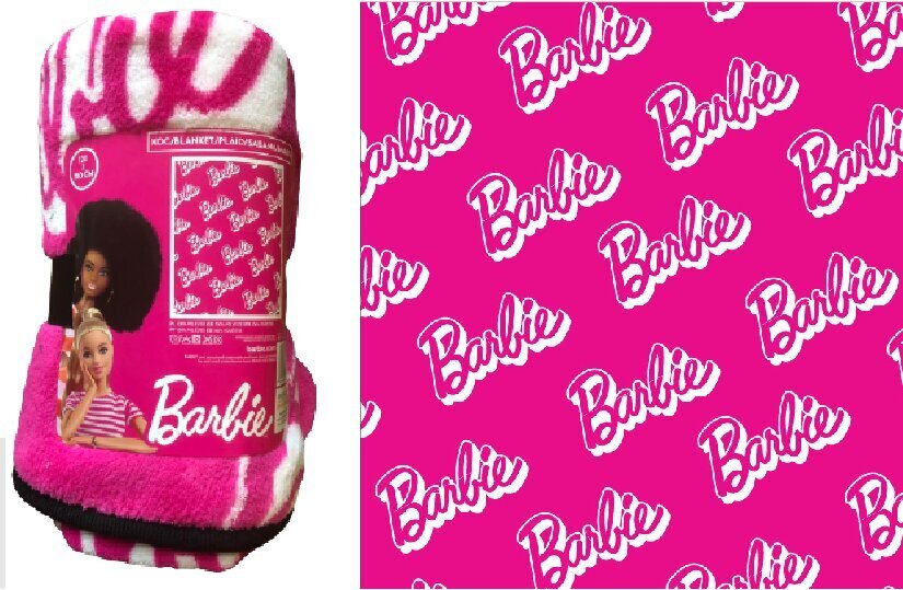 Tekk Barbie 120 x 150 cm hind ja info | Pleedid, voodikatted ja päevatekid | hansapost.ee