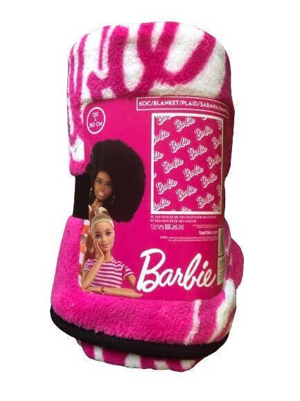 Tekk Barbie 120 x 150 cm hind ja info | Pleedid, voodikatted ja päevatekid | hansapost.ee