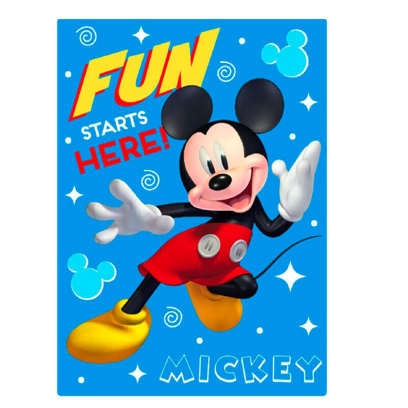 Fliispleed Disney Mickey hind ja info | Pleedid, voodikatted ja päevatekid | hansapost.ee